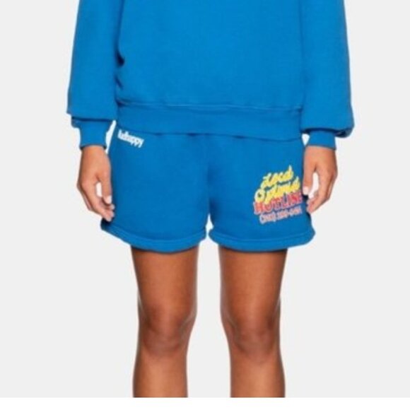 MADHAPPY Local Optimist Hotline Shorts in Blue - Picture 13 of 13